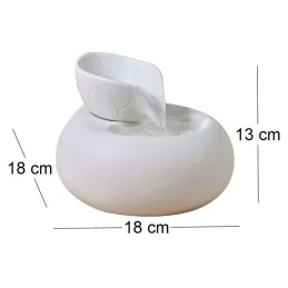 Fontaine design épurée en céramique Toby