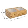 Petite serre de jardin en bois