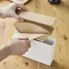 Boite de conservation spéciale filtre à café en métal Tosca