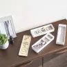 Boite à bijoux 3 niveaux en plastique Slim