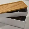 Boite à bijoux 3 niveaux en plastique Slim