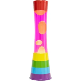 Lampe à poser en métal et verre Lave