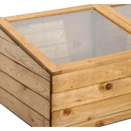 Petite serre de jardin en bois