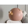 Suspension en acier Tubbie vieux rose