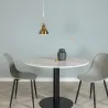Suspension en verre et aluminium Sirius
