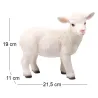 Agneau blanc en résine
