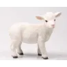 Agneau blanc en résine