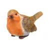 Oiseau rouge-gorge en résine