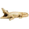 Lampe animal doré en résine