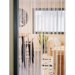 Rideau fil de porte en polyester