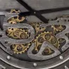 Pendule ronde en fer Antiquité 102 cm