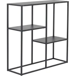 Console en acier noir Staal