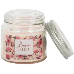 Bougie parfumée en pot Maman 6.5 cm (Lot de 2)
