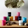 Bougie parfumée senteur vanille Hashtag 9 cm (Lot de 10)