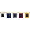 Bougie parfumée couvercle en métal Fragrance 9 cm (Lot de 5)