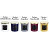 Bougie parfumée couvercle en métal Fragrance 9 cm (Lot de 5)