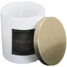 Bougie parfumée couvercle en métal Fragrance 9 cm (Lot de 5)