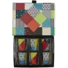 Coffret de 6 bougies parfumées Patchwork
