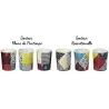Coffret de 6 bougies parfumées Patchwork