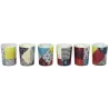 Coffret de 6 bougies parfumées Patchwork