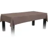 Nappe rectangulaire effet lin imperméable 260 x 170 cm