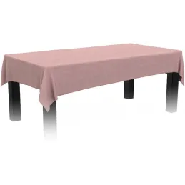 Nappe rectangulaire effet lin imperméable 260 x 170 cm