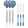 Jeu de 3 fléchettes professionnelles à pointe plastique 22 gr Deep Sea