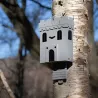 Abri château à chauve-souris en bois