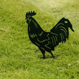 Silhouette animal en métal Garden