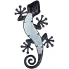 Gecko décoratif en métal et verre Arabesque