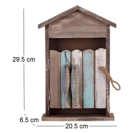 Boîte à clés Cabane en bois