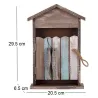 Boîte à clés Cabane en bois