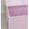 Coffre de rangement en pin  77 x 40 x 50 cm
