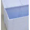 Coffre de rangement en pin  77 x 40 x 50 cm