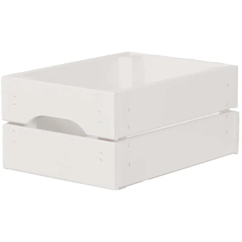 Caisse de rangement en pin petit modèle 31 x 23 x 15 cm