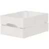 Caisse de rangement en pin petit modèle 31 x 23 x 15 cm