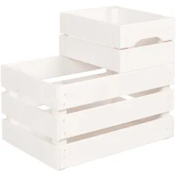 Caisse de rangement en pin petit modèle 31 x 23 x 15 cm