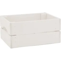 Caisse de rangement en pin petit modèle 31 x 23 x 15 cm