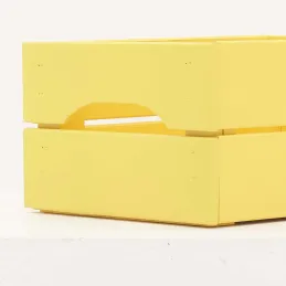 Caisse de rangement en pin petit modèle 31 x 23 x 15 cm