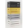 Caisse de rangement en pin grand modèle 46 x 31 x 25 cm