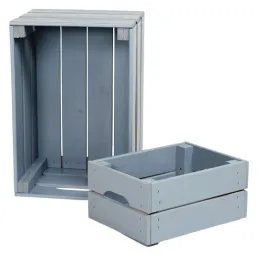 Caisse de rangement en pin grand modèle 46 x 31 x 25 cm