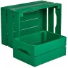 Caisse de rangement en pin grand modèle 46 x 31 x 25 cm