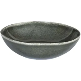 Assiette en grès vert Black Forest (Lot de 6)