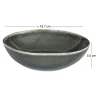 Assiette en grès vert Black Forest (Lot de 6)