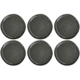 Assiette en grès vert Black Forest (Lot de 6)
