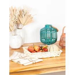 Corbeille déco en bambou