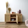 Set buffet 3 portes + meuble TV en bois 2 portes et table basse 1 tiroir Bali