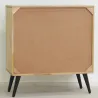 Commode en manguier naturel et teinté noir TROPICA