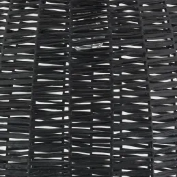 Suspension en métal et papier noir