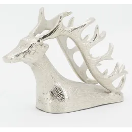 Porte-bouteille en aluminium en forme de cerf